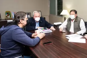 El vicegobernador se reuni con la Federacin Econmica