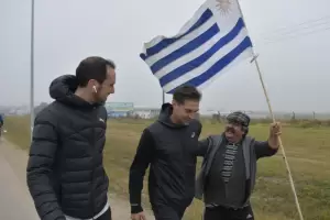 Los jugadores de la seleccin uruguaya cumplieron la promesa por haberse clasificado al Mundial de Qatar 2022