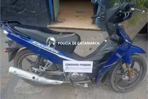 En un control, recuperaron una moto robada