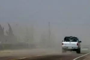 Alerta por vientos en Capital y el Valle Central