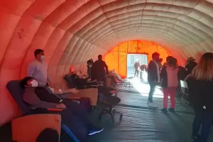 Da Mundial del Donante de Sangre: colecta con "buen nmero de donaciones"