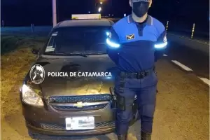 Fuga y persecucin en un control: secuestraron un automvil requerido por la Justicia