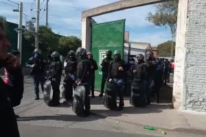 Mega operativo de seguridad en la Liga Catamarquea de Ftbol