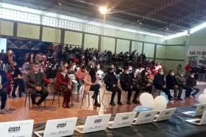 Entregaron 343 netbooks a alumnos de nivel secundario de Capayn