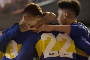 Boca Juniors gole a Barracas Central por 3 a 1