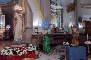 Celebraciones en honor del Sagrado Corazn de Jess y San Juan Bautista en la Catedral