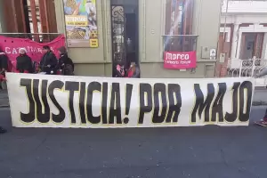 Con el silencio de Bruno Saragusti, inici el juicio por instigacin al suicidio de "Majo"