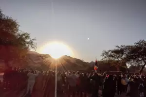 Se celebr el Inti Raymi en El Shincal de Quimivil
