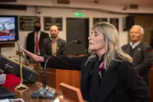 En reemplazo de Maxi Brumec, asumi la senadora Susana Daz