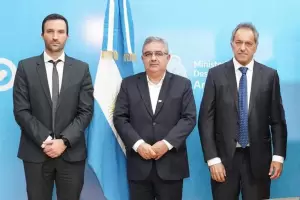 Daniel Scioli se reuni con Jalil y el ministro lvarez