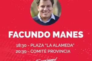 El diputado radical Facundo Manes se encuentra en Catamarca y dar una charla