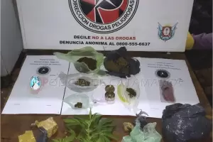En un allanamiento, secuestraron marihuana y dinero en efectivo