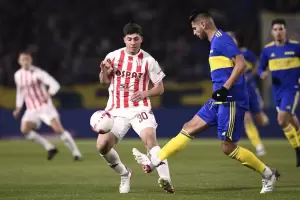 El final entre Boca y Unin cerr con provocaciones y golpes