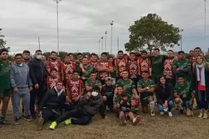 Awkas y Uturunkos disputaron igual a igual con fines solidarios en la cancha de Catamarca Rugby