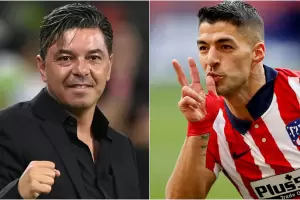 Gallardo habl sobre la posible llegada de Luis Surez a River: Tiene deseo y entusiasmo