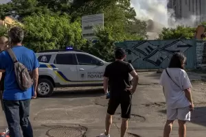 Biden tilda de barbarie los nuevos bombardeos sobre Kiev