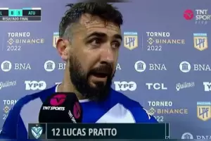 Pratto contra los rbitros: Estn contentos con hacerle mal a Vlez