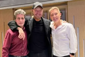 Marcelo Tinelli fue espectador de Inmaduros, la obra que protagonizan Adrin Suar y Diego Peretti