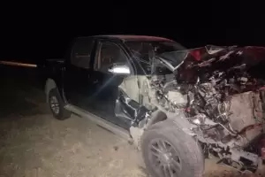 Conductor salv� su vida de milagro al embestir un caballo en la Ruta N�46