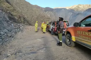 Incendio en Azampay: el cacique de El Tolar reconoci que involuntariamente inici el fuego