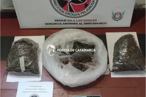 Detuvieron a un hombre con ms de un kilo de marihuana