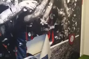 Los jugadores Boca Juniors destrozaron el vestuario visitante de San Lorenzo