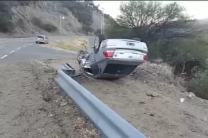 Tremendo vuelco en la 1