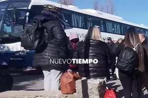 El Coro de la Unca discuti con su chofer y se bajaron en Saujil