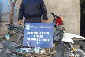 Recuperan una moto robada del interior de un domicilio