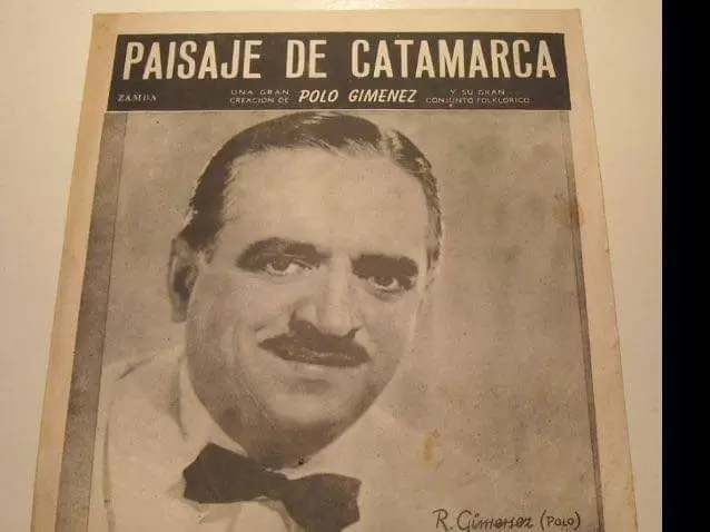 polo gimenez. paisaje de catamarca