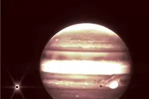 La NASA revel� nuevas im�genes de J�piter capturadas por el telescopio James Webb