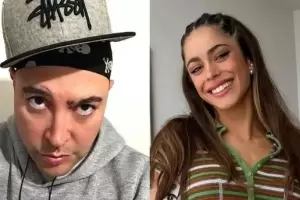 Leo Garc�a explot� las redes al apuntar contra Tini Stoessel: "est�s ah� por tu viejo"