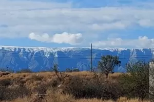 Tras el terrible incendio, as amaneci el Cerro Ancasti este sbado