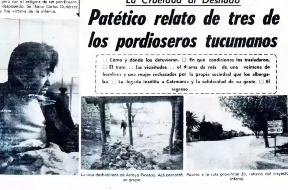 La nota de Diario LA UNION que revel el hecho histrico