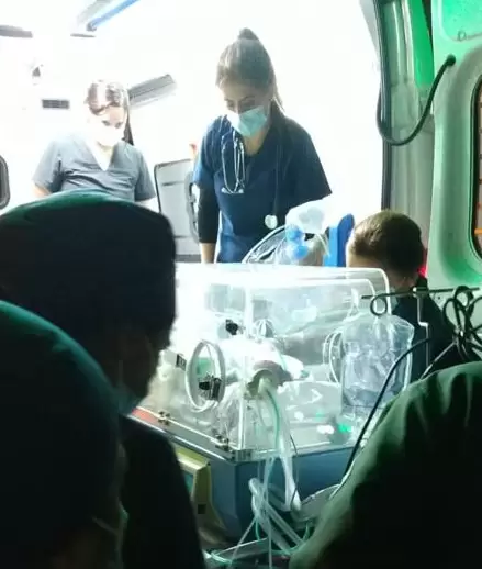 avion sanitario traslado 1