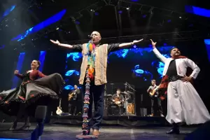 Quinta luna del Poncho: el escenario mayor vibr con Galleguillo y El Indio Rojas