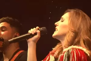 Sptima noche del Poncho: Lzaro Caballero y La Sole, las figuras de la noche