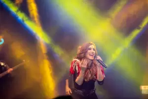 Sptima luna del Poncho: Soledad entreg su inconfundible voz a la fiesta