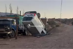 Vuelco fatal: Muri una joven tras salir despedida del auto que conduca en Beln