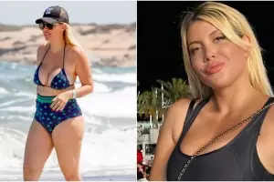 Wanda Nara reflexion sobre sus fotos en bikini: Les recomiendo que empiecen a darle a las pizzas sin culpa