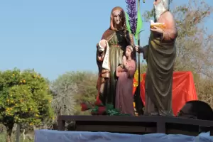 Con gran convocatoria, se llev a cabo las Fiestas Patronales por Santa Ana y San Joaqun