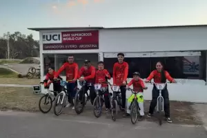 El Team Bicicross Catamarca conquist el podio en Santiago del Estero