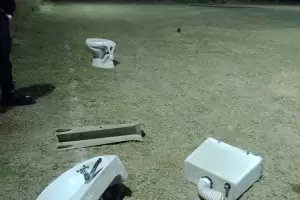 Tras ingresar a robar, abandonaron el bot�n