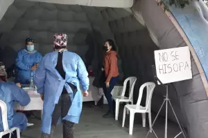 El Nodo de vacunacin de plaza "25 de Mayo" permanecer fijo en Agosto