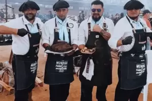 El equipo del NOA logr el primer puesto en carnes de cerdos en el Mundial de Asadores Ancestrales 2022