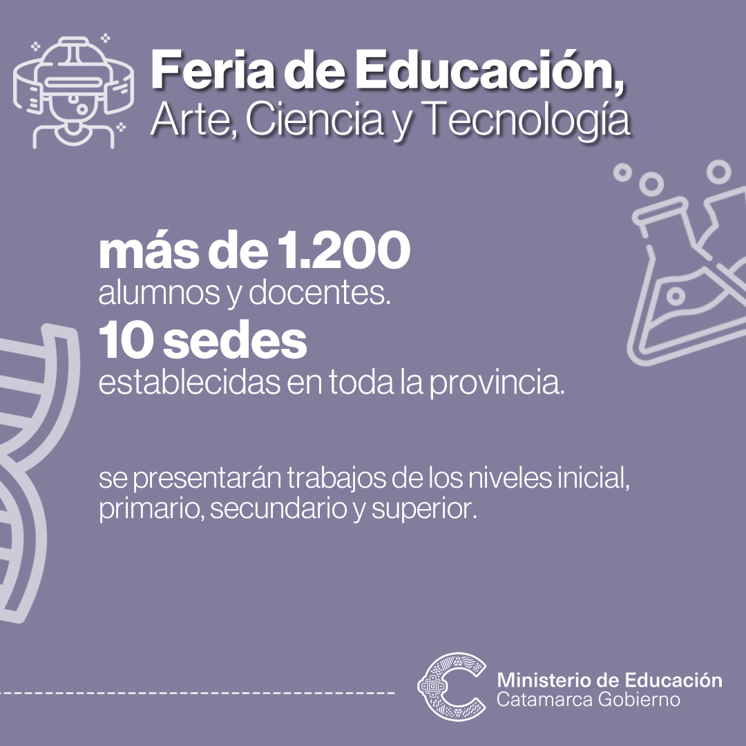 Se pone en marcha la Feria de Educación, Arte, Ciencia y Tecnología ...