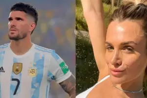 Tras las crticas que recibi de Cami Homs, Rodrigo De Paul vio a sus hijos