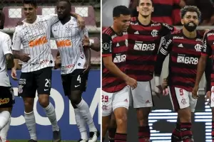 Corinthians y Flamengo abren los cuartos de final