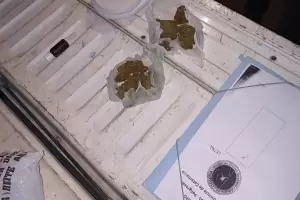 Secuestraron marihuana y un auto en zona sur