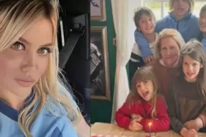 Tras la polmica, la empleada de Wanda Nara neg haberla pasado mal en Miln